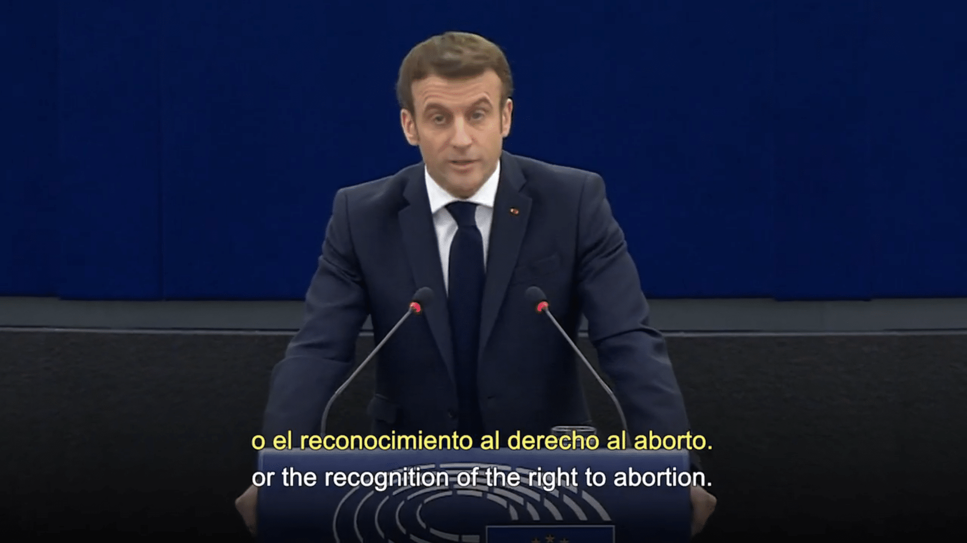 Respuesta de NEOS a Emmanuel Macron en su defensa del derecho al aborto