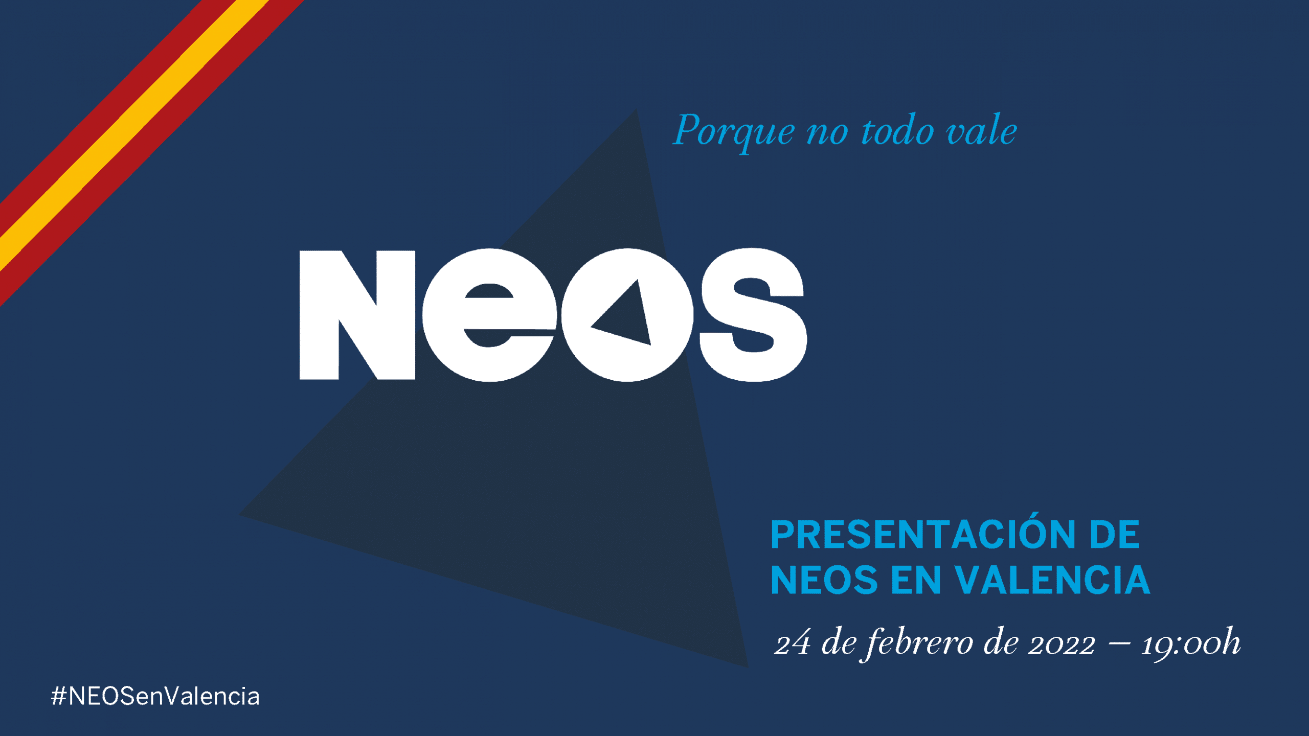 Revive el evento de presentación de NEOS en Valencia