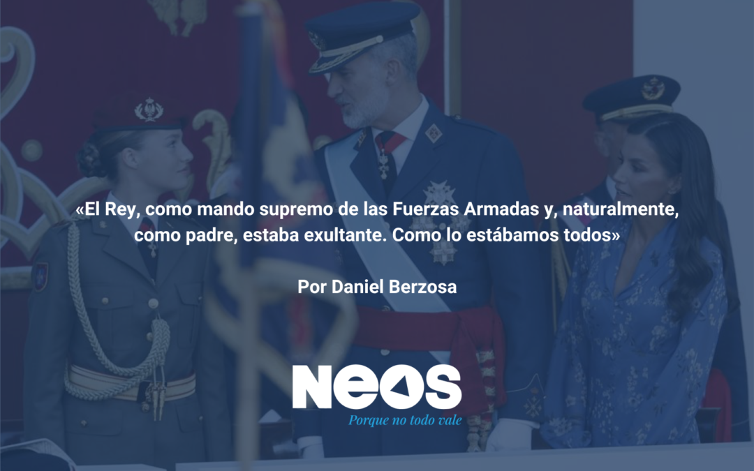 Artículo NEOS | La Princesa y su compromiso militar con España