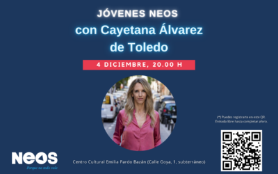 Eventos jóvenes NEOS | Encuentro con Cayetana Álvarez de Toledo