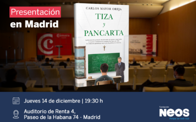 Eventos NEOS | Presentación del libro Tiza y Pancarta – Madrid