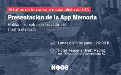Evento NEOS | Presentación App Memoria