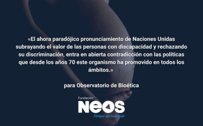 Artículo del Día | La ONU denuncia ahora las prácticas abortivas discriminatorias